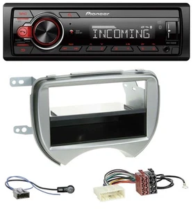 Pioneer Bluetooth USB DAB MP3 Autoradio für Nissan Micra (10-13 K13) silber - Bild 1 von 10