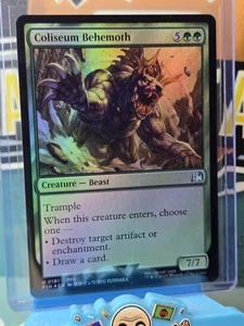 Magic The Gathering Final Fantasy - Coliseum Behemoth - Foil U 0181 - Imagen 1 de 2