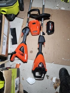 Echo X Trimmer And 56v Edger Dsrm-2600 Dpe-2100 5.0 Battery - Picture 1 of 6