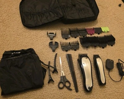 Wahl Lithium Ion Pro Haircutting Kit with Rechargeable Cordless Hair Clipper and - Image 1 of 4