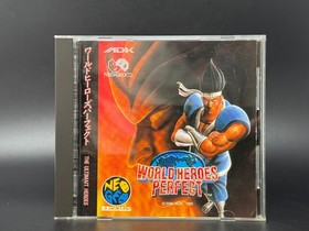 World Heroes Perfect (SNK Neo Geo CD) *CIB - TESTED - NTSC-J IMPORT*