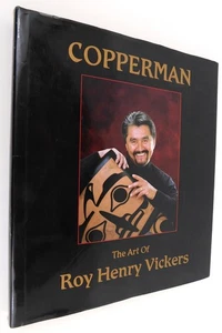 First Nations artist ROY HENRY VICKERS Oversize 1st edition COPPERMAN 130 images - Picture 1 of 15