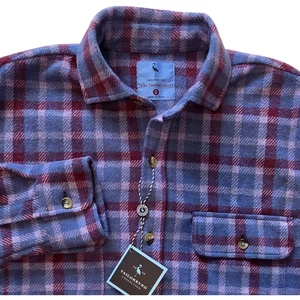 Tailorbyrd Sweatershirt Button-Up Shirt, Herren oder Damen, ultra weich, Gr. Small - Bild 1 von 12