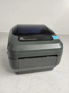 Zebra GX420D Direct Thermal Desktop Label Printer GX-420D USB Serial - Picture 1 of 8