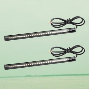 2Pcs 48SMD Motorcycle Turn Signal LED Highlight Turn Signal Indicator Lamps for - Bild 1 von 11