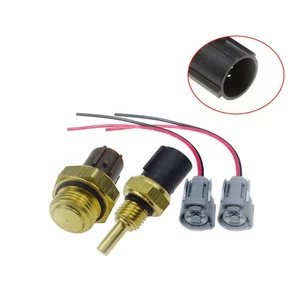 Cooling Fan Switch & Coolant Temp Sensor & Connectors Kit For Acura Honda Isuzu - Picture 1 of 6