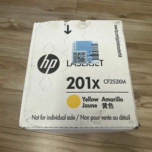 HP Laser Jet 201X - Yellow CF253XM Brand New Sealed - Photo 1/4