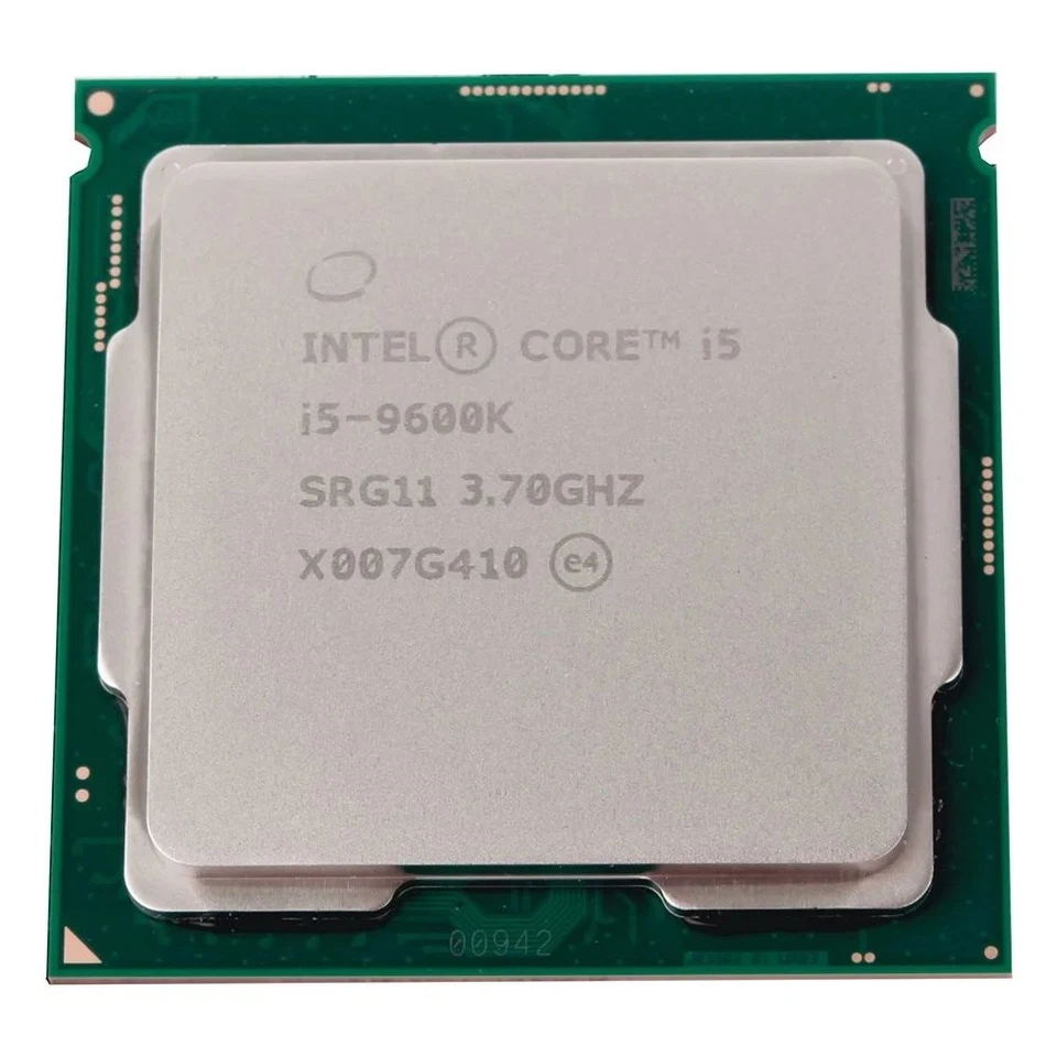 Intel Core i5 9600K CPU 3.7GHz LGA 1151 95W Processor - Image 1 of 1
