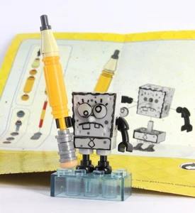 Mega Bloks Spongebob Squarepants Blind Bag Series 3 Secret Rare Chase Doodlebob - Picture 1 of 4