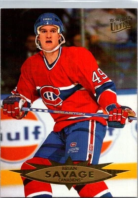 1995-96 Ultra Brian Savage Montreal Canadiens #84 - Image 1 of 2