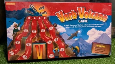 lakeshore learning Verb Volcano Brand New Board Game English School Game - Image 1 of 2