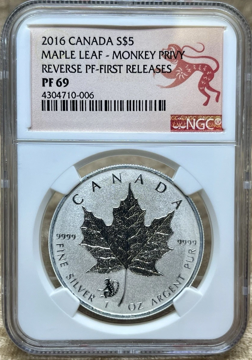 Canadian Maple Leaf Proof 2016 Silver Bullion Coins for sale | eBay