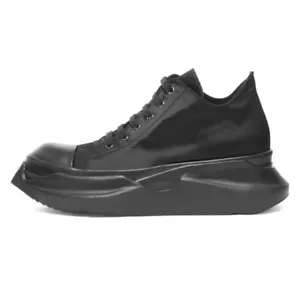 Rick Owens Drkshdw Recycle Bomber Black Mens Abstract Lo Sneaker size 12 US - Picture 1 of 5