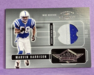 2002 Donruss Classics MARVIN HARRISON New Millennium Classics /500 Colts