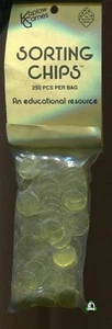 Sorting Chips (250) - Yellow - Picture 1 of 1
