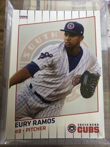 2019 South Bend Cubs Eury Ramos RC Rookie Chicago Puerto Plata DR