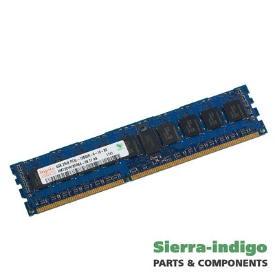 Hynix HMT351R7BFR8A-H9 4GB 2Rx8 PC3L-10600R-9-10-B0 Server Memory RAM - Photo 1/4