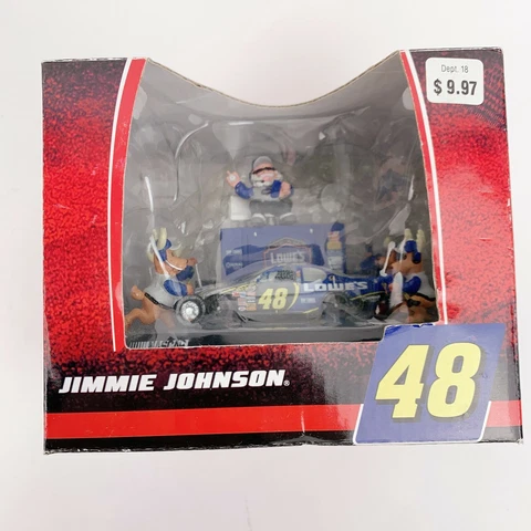 2007 Nascar Jimmie Johnson #48 Collectible Pit Crew Table Top Figure Cover