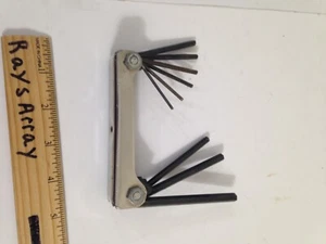 Vtg Eklind Tool Hex Allen Key Wrench Set #91 - Picture 1 of 3