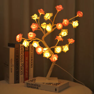 LED Rose Arbre lampe