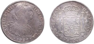 Mexico 1791 FM 8 Reales Silver 903 XF - Picture 1 of 1