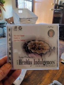Key Healthy Indulgences, Lynn Fischer's Guide to Low-Fat Cooking CD-ROM NEW 1996 - Picture 1 of 2