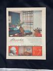 Magazine Ad* - 1955 - Schumacher&#39;s &quot;Talisan Line&quot; - Frank Lloyd Wright
