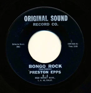 Preston EPPS auf 1959 Original Sound 0-4 - BONGO ROCK / BONGO PARTY - Bild 1 von 2
