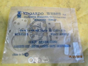 UNE POCHETTE DE JOINT CARBURATEUR WEBER 32 DHS 2-3 FIAT 124 SPORT - Imagen 1 de 1