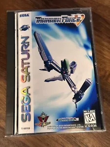 Thunder Force V, Sega Saturn, Custom Longbox, disc, and manual, CIB (Pipedreams) - Picture 1 of 14