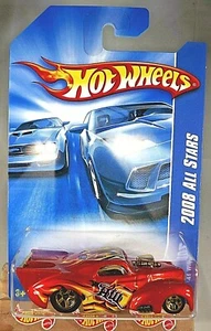 2008 Hot Wheels #61 All Stars '41 WILLYS Burnt Orange Variation w/Gold 5 Spokes - Picture 1 of 5