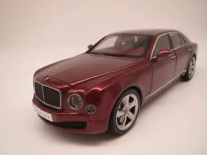 Kyosho 0889I O Bentley Mulsanne Speed (rosso rubino) 1:18 IMBALLO ORIGINALE! - Foto 1 di 20