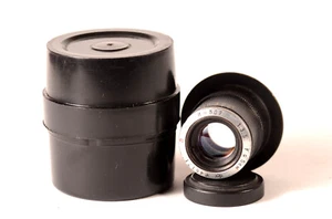 INDUSTAR 50U Brass Barrel Red P Early Type Enlarger M39 Lens 3.5/50mm USSR Elmar - Picture 1 of 8