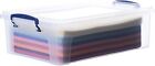 Superio 10 Qt Clear Plastic Storage Bins With Lids And Latches, Organizing Conta
