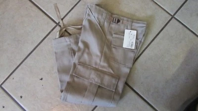Rothco Boys Khaki BDUPT Pants -  Size 4 - Made in the USA  (G 50) - Image 1 of 4