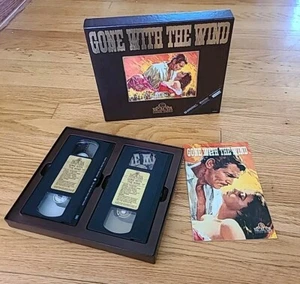 MGM/UA 1985 Home Video Gone With The Wind VHS Movie Collectors Edition Box Set - Picture 1 of 5
