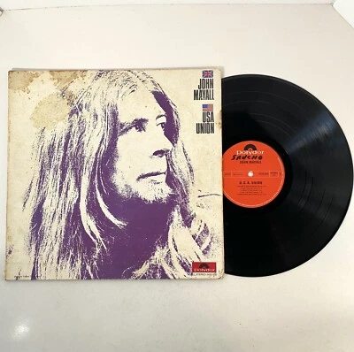 John Mayall USA Union 1970 LP Germany Import Vinyl Gatefold Polydor 2425 020 - Image 1 of 4