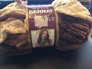New Bernat Truffles Yarn-Chocolate Brown - Picture 1 of 2