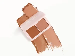 Half Caked Double Dipper Color Duo Matte Bronzer - Miami Beach shimmer highlight - Picture 1 of 1