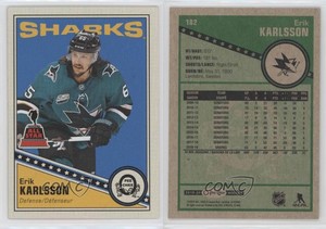 2019-20 O-Pee-Chee Retro Erik Karlsson #182