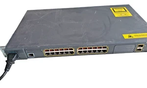 Cisco ME 3400 Series Ethernet Access  Switch ME-3400-24TS-A 24 Port + 2 SFP - Afbeelding 1 van 13