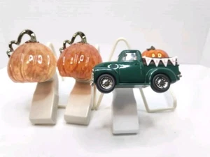 Bath And Body Works Plug In Metallic Orange Lot Of 2 + Pumpkin Truck Fall Autumn - Picture 1 of 12