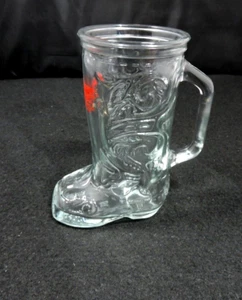 Colorado Country Dinner Playhouse Cowboy Boot Glass - Vintage Mug - Picture 1 of 4