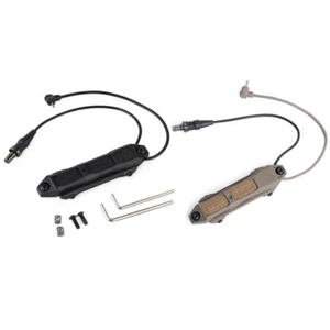 Airsoft Augmented Remote Dual Pressure Switch Button for PEQ15 16A/ M300 Lights - Picture 1 of 16