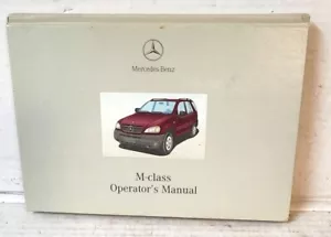 2000 Mercedes-Benz M-Class Factory Operator's Manual Includes Service Booklet - Picture 1 of 5