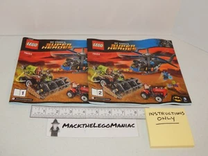 Lego Batman Scarecrow Harvest of Fear Instructions Only 76054  Books 1 & 2 - Picture 1 of 3