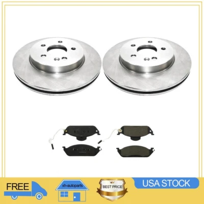 Rotores de freno delanteros y pastillas de freno de cerámica XH para Mercedes-Benz ML320 1998-2002 Foto 1 de 4