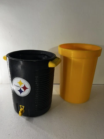 Pittsburgh Steelers Mini Water Cooler Cup NFL Tomlin Big Ben steel curtain Cover