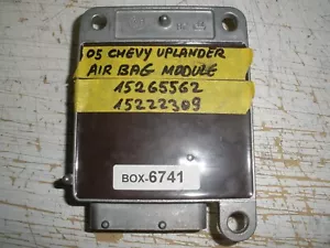 2005 CHEVY UPLANDER SRS MODULE # 15265562 / 15222309 MATCH #(( BOX-6741 ))/ - Bild 1 von 2