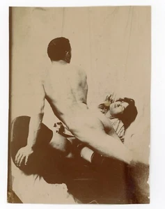 Erotik Französisch Foto 1900 Akt Frech Vintage Porno X Bewertet - Bild 1 von 2
